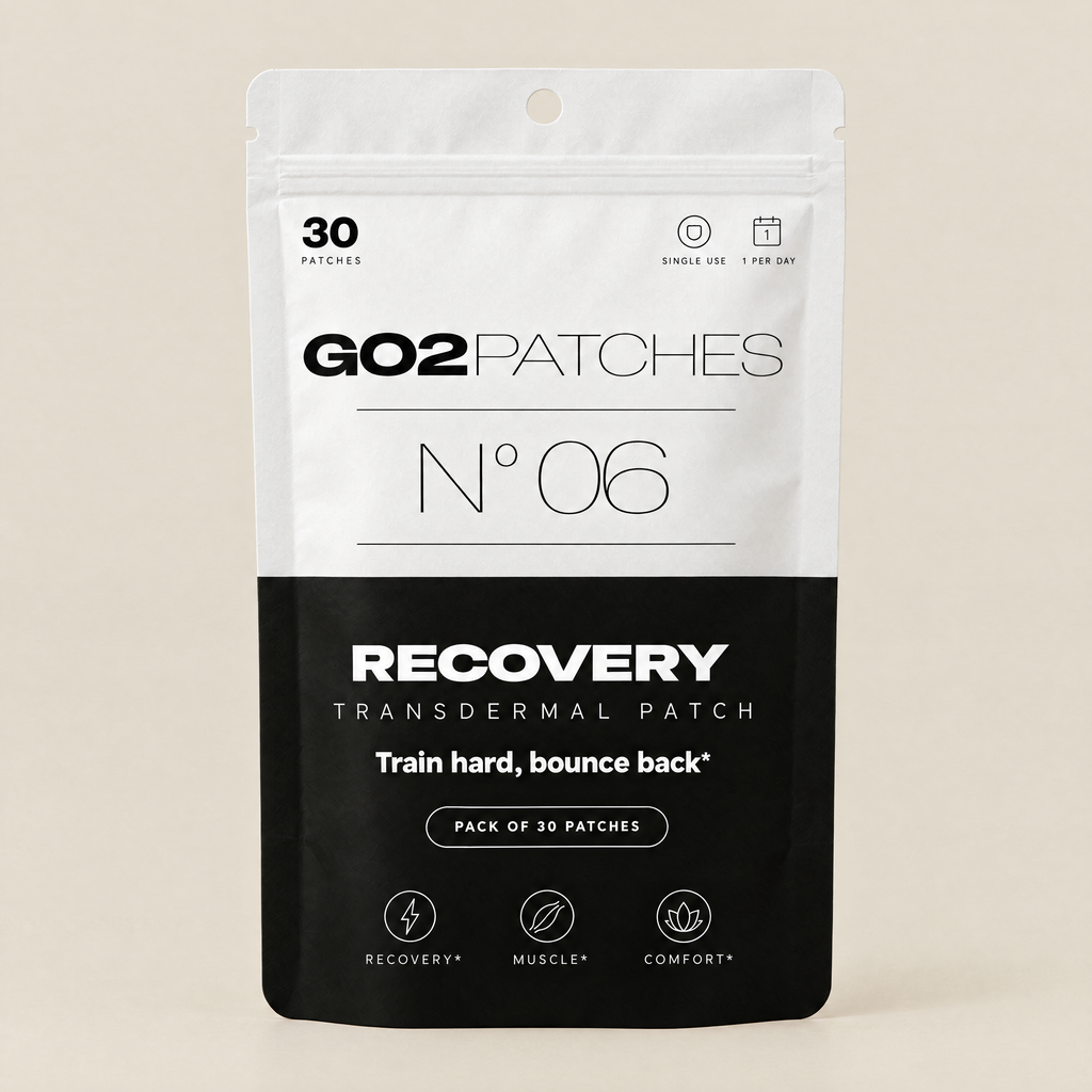 GO2PATCHES N° 06 Recovery pouch front