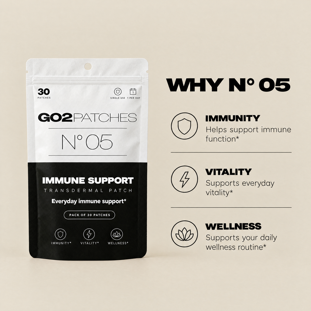Why GO2PATCHES N° 05 Immune Support: key benefits
