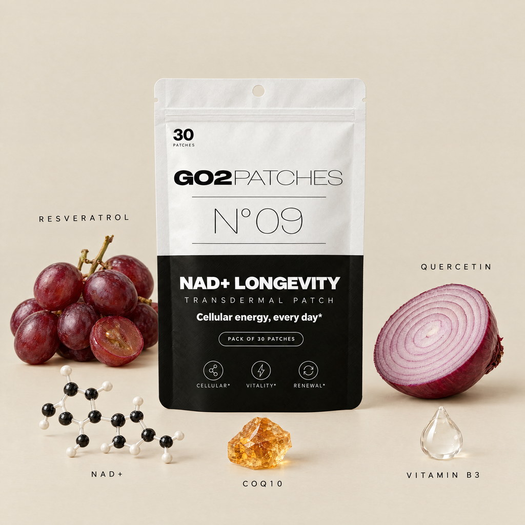 GO2PATCHES N° 09 NAD+ Longevity key ingredients