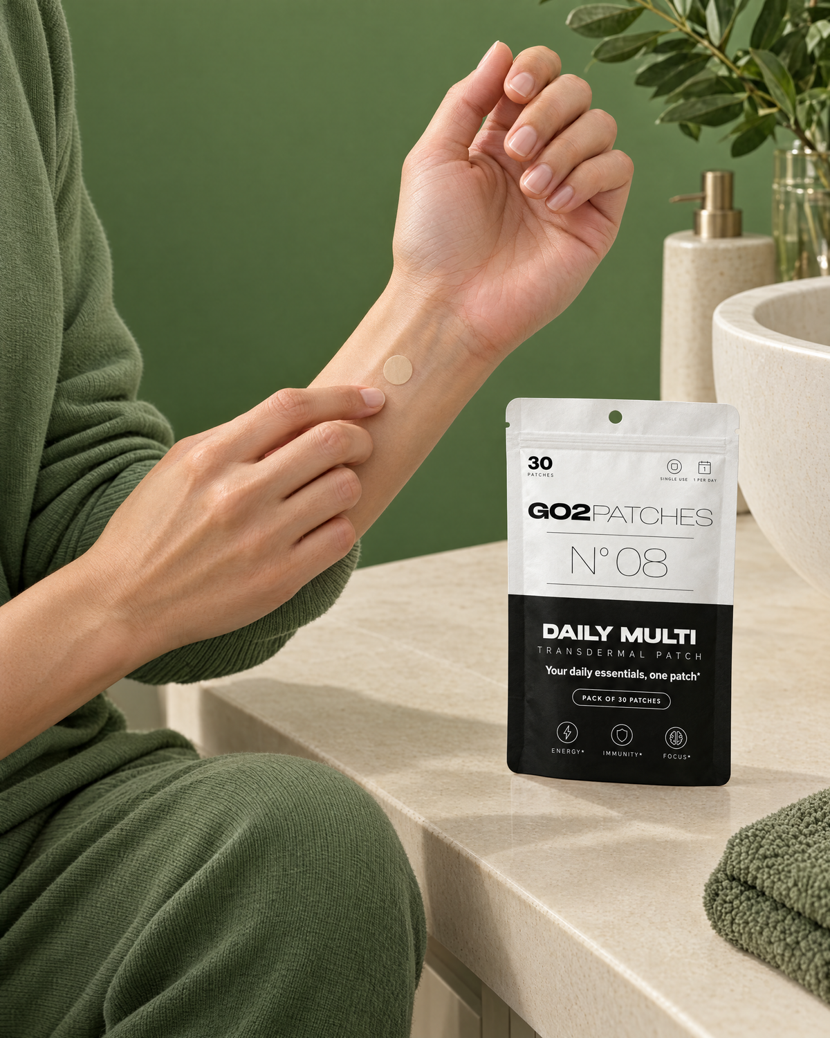 GO2PATCHES N° 08 Daily Multi lifestyle