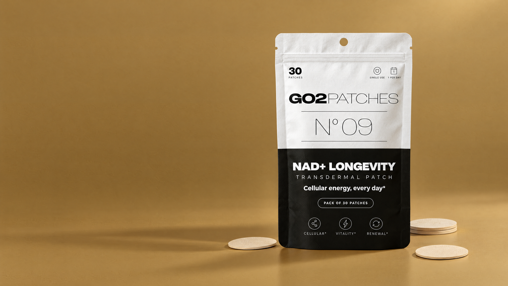 GO2PATCHES N° 09 NAD+ Longevity campaign