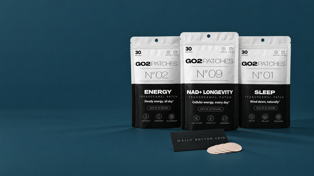 GO2PATCHES Daily Rhythm Trio campaign