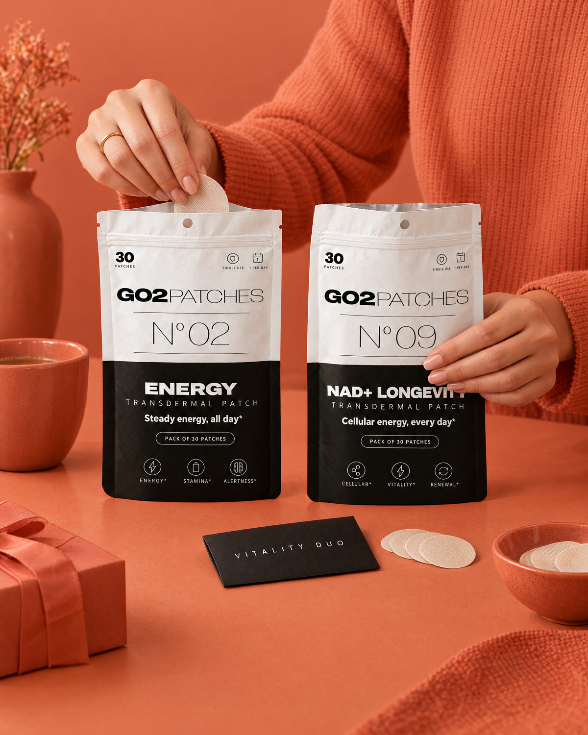 GO2PATCHES Vitality Duo lifestyle