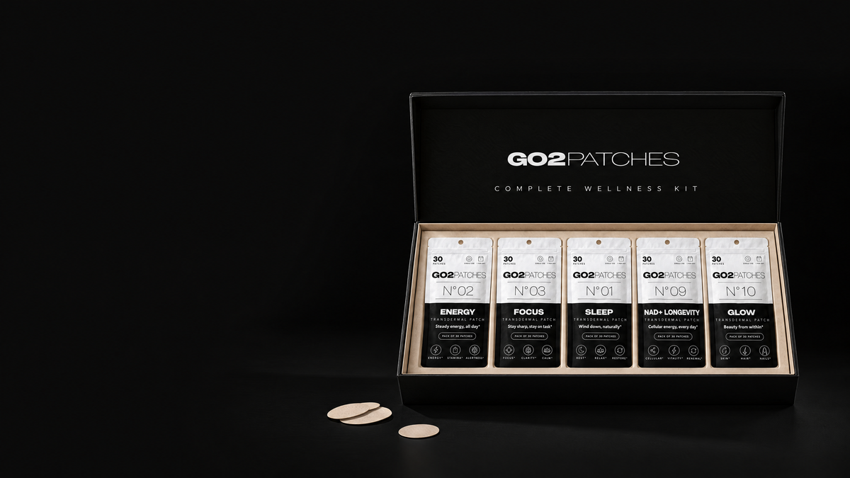 GO2PATCHES Complete Wellness Kit campaign